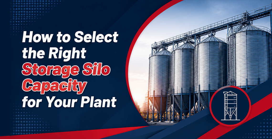 High-quality storage silo for industrial material handling